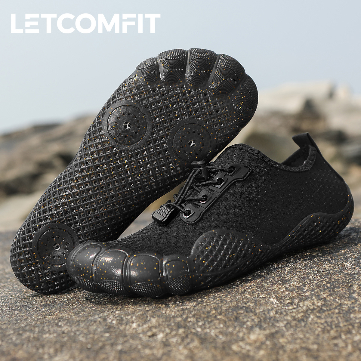 Aquatic Sports Shoes - Men Quick-Drying Breathable Barefoot Shoes Outdoor