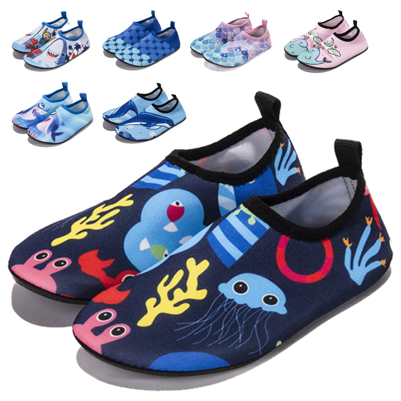 Aquatic Sports Shoes - Children Water Beach Shoes Girls Boys