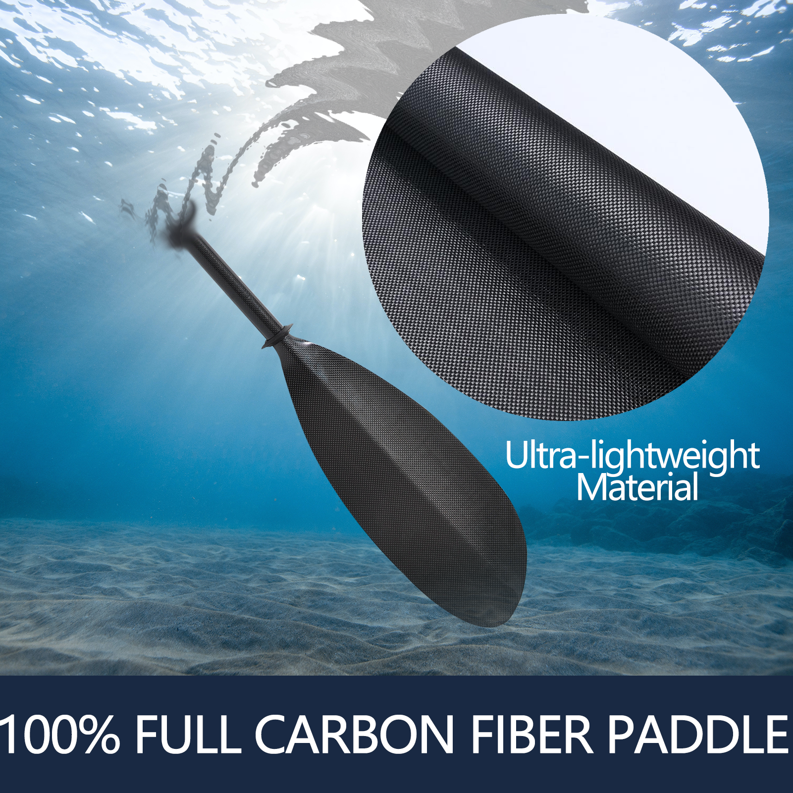 750g 2 Piece Sport Line Kayak  - Kayak Paddle Carbon review and price