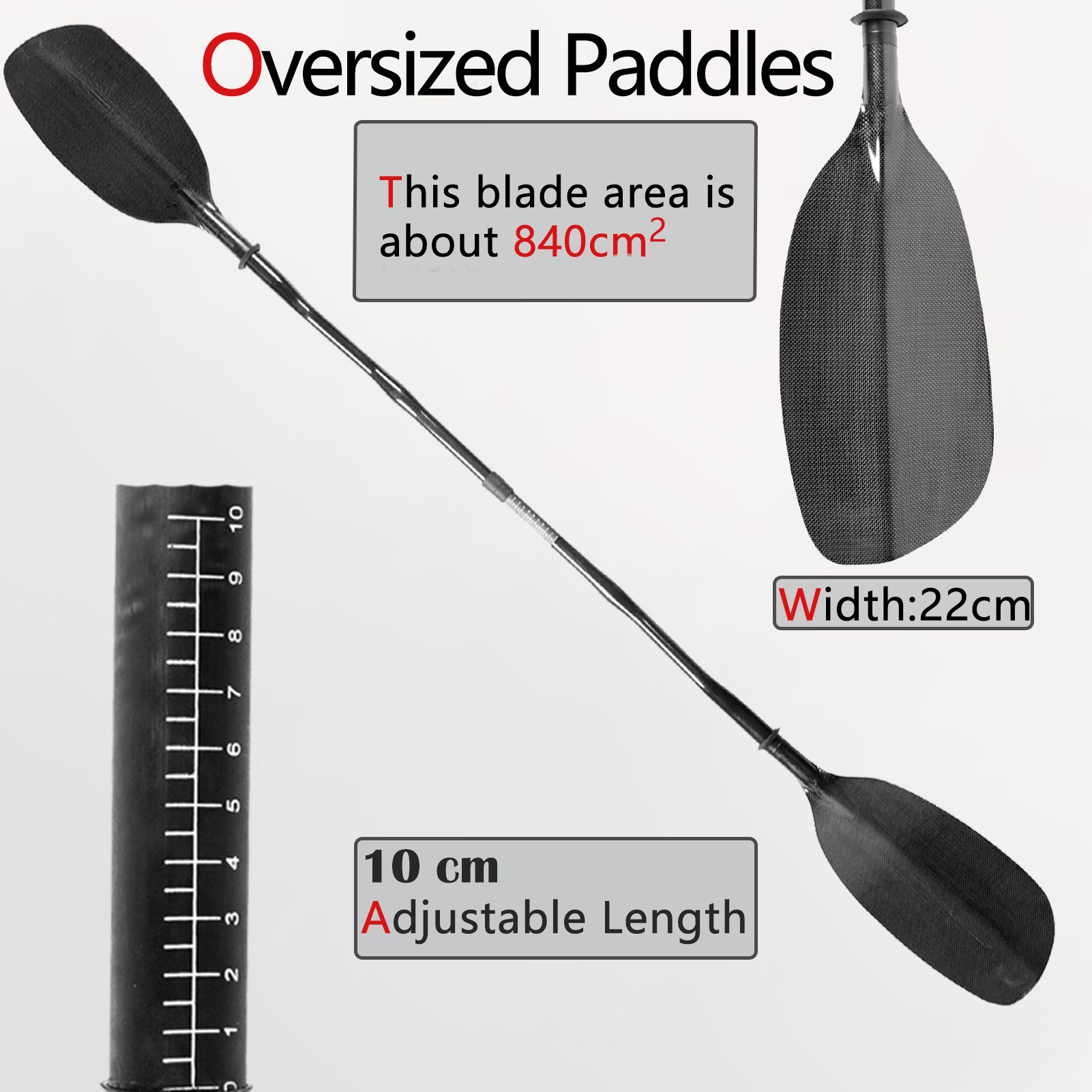 Full Carbon Kayak Paddle with  - Kayak Paddle Carbon review and price