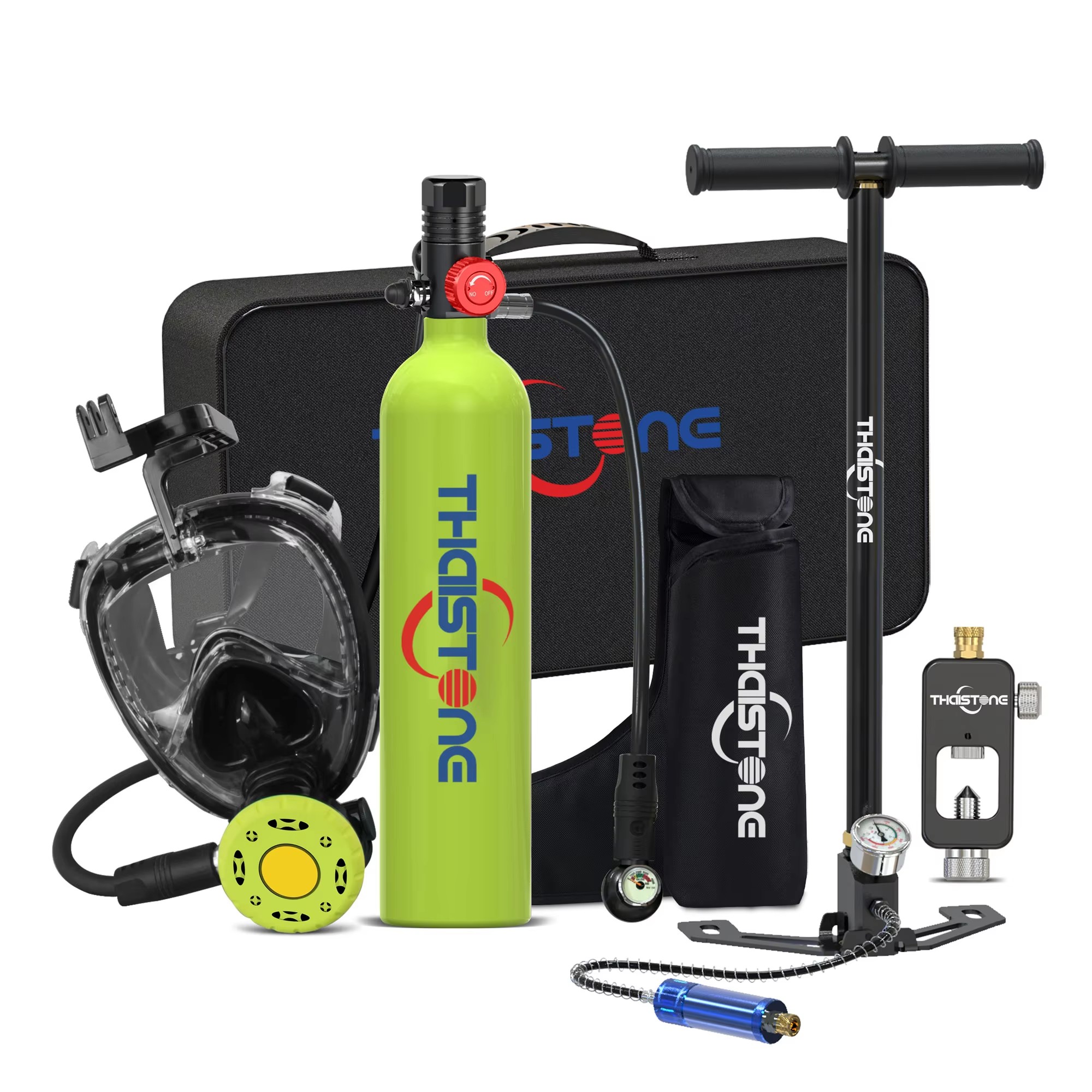 THAISTONE 1L Scuba Oxygen Tank - Snorkel Dry Top review and price