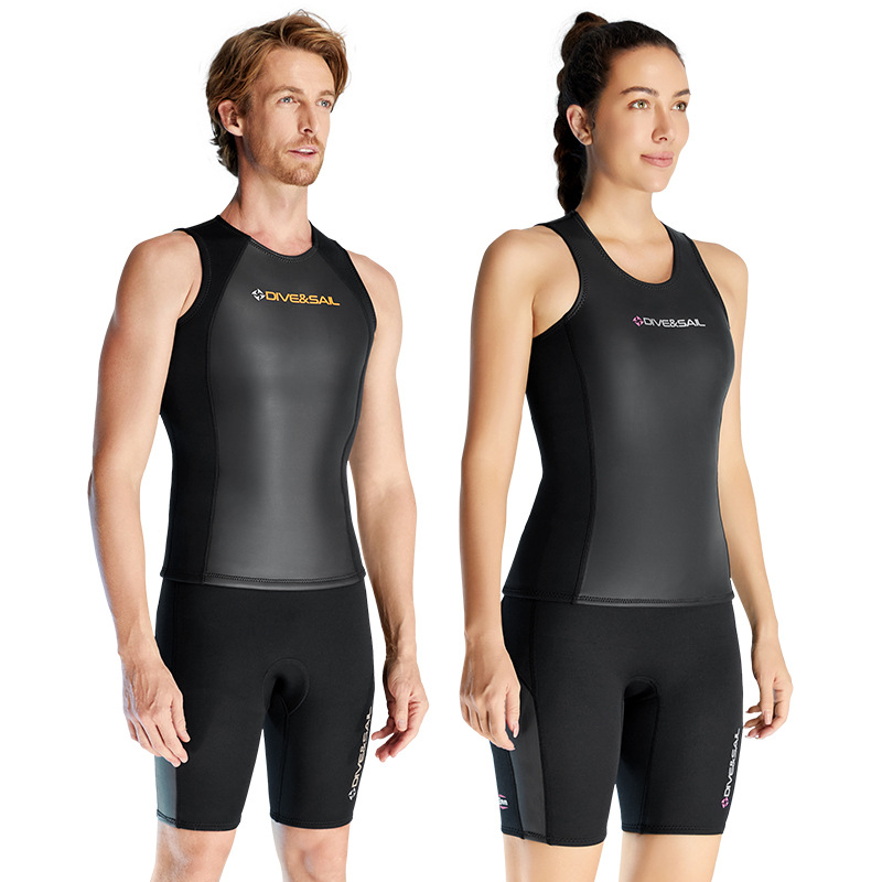 Man Woman 2mm Leather Neoprene - Snorkel Dry Top review and price