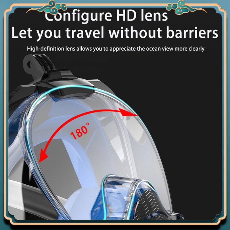 Latest Snorkeling Mask Double  - Snorkel Dry Top review and price