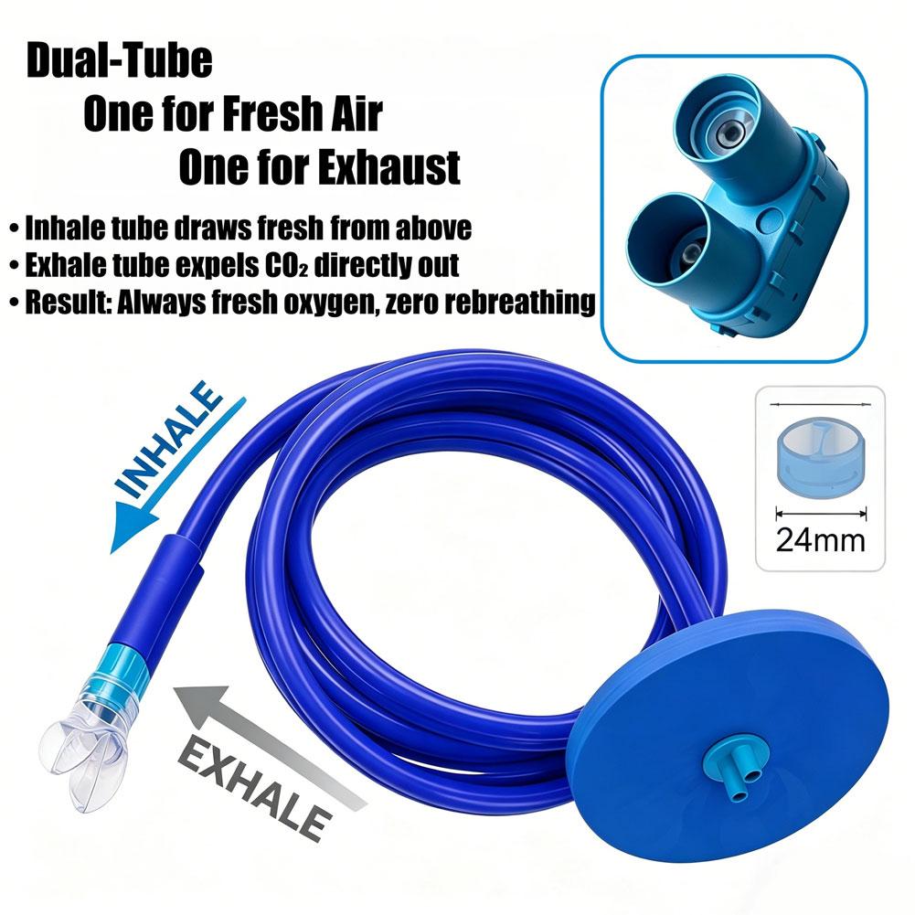 1.5m/3m Silicone Snorkel Hose  - Snorkel Dry Top review and price
