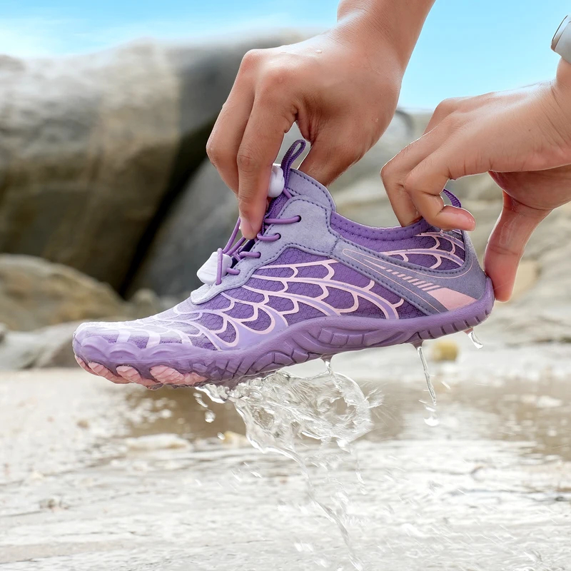 Purple Non Slip Barefoot Water - Aquatic Sports Shoes review and price