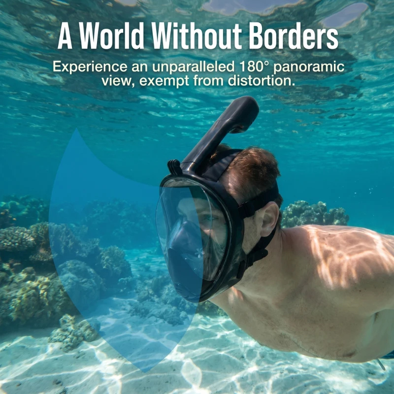 Anti Fog Full Face Snorkeling  - Snorkel Dry Top review and price